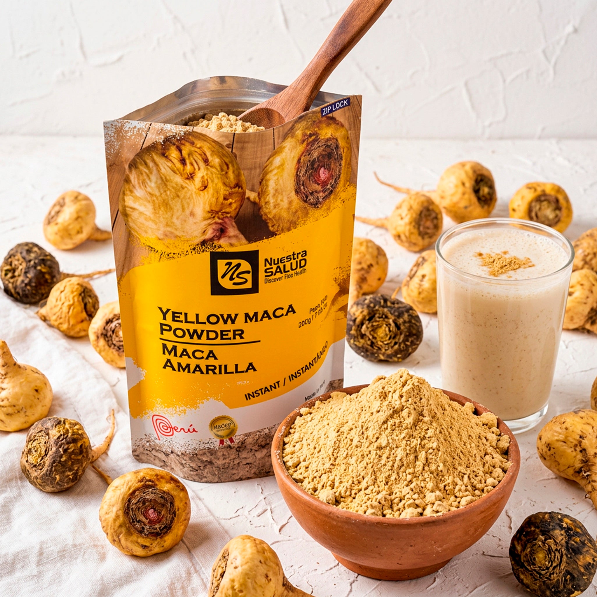 Maca Amarilla Gelatinizada 200 g