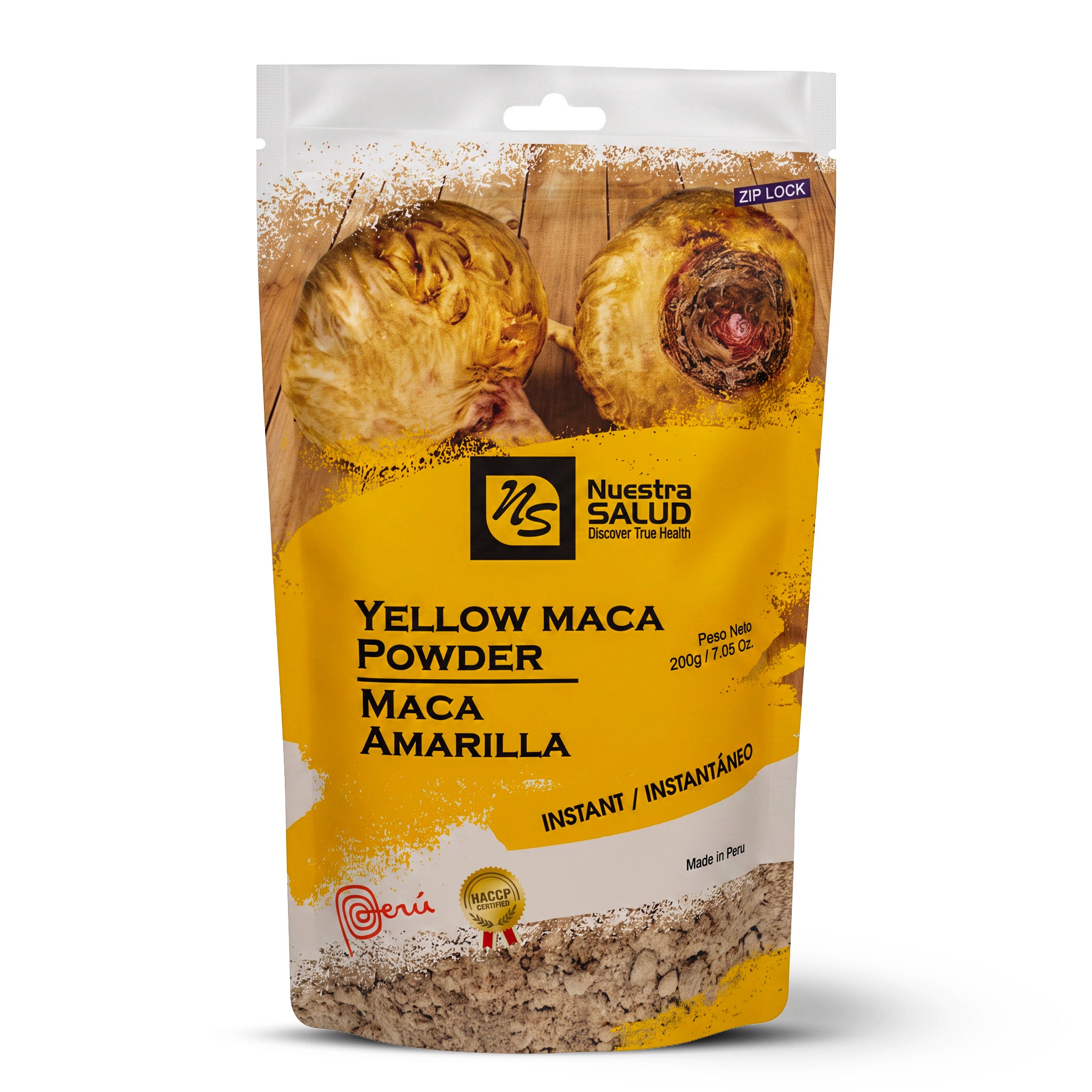 Maca Amarilla Gelatinizada 200 g