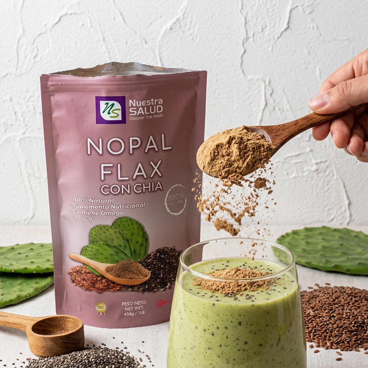 Nopal Flax Chia 454 g