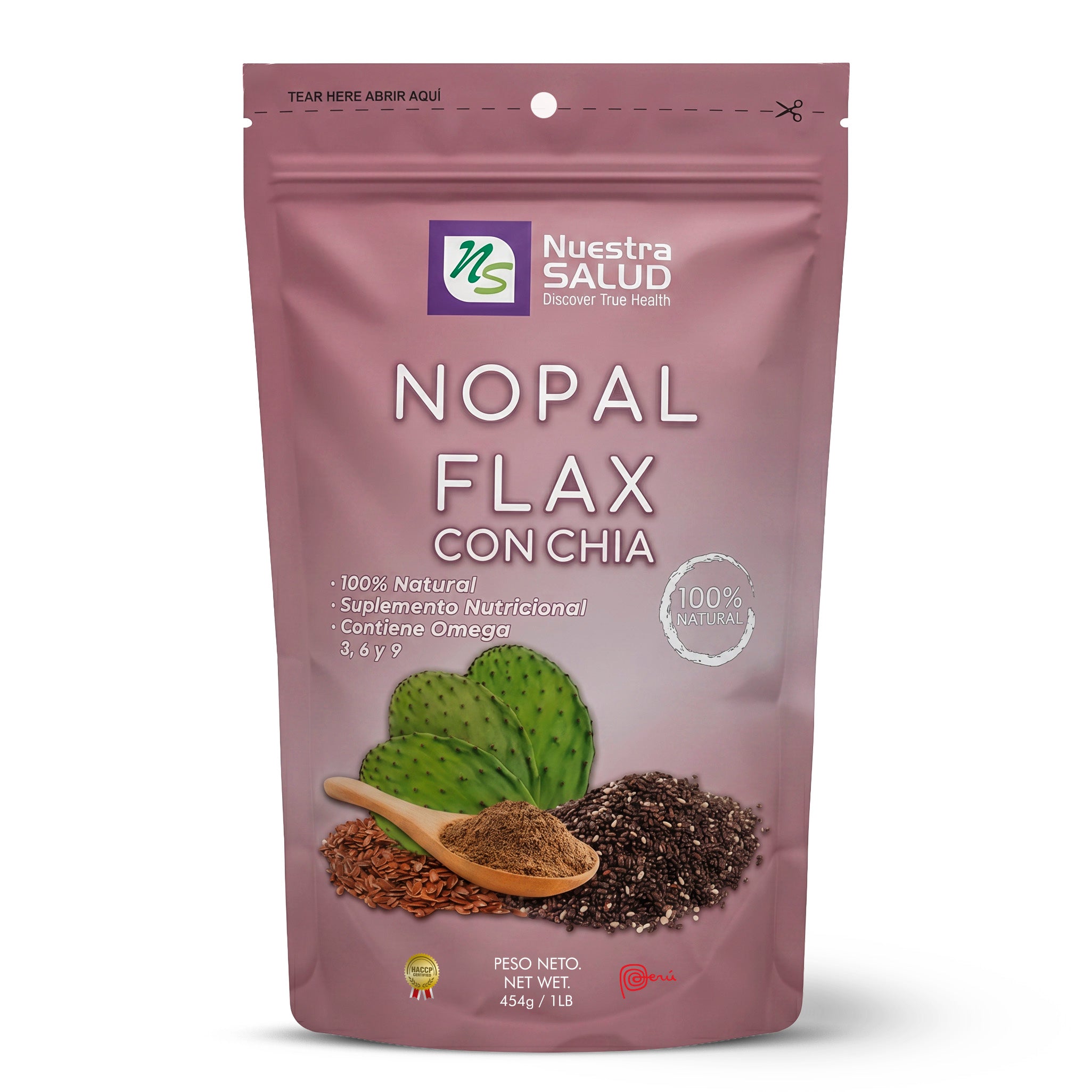 Nopal Flax Chia 454 g