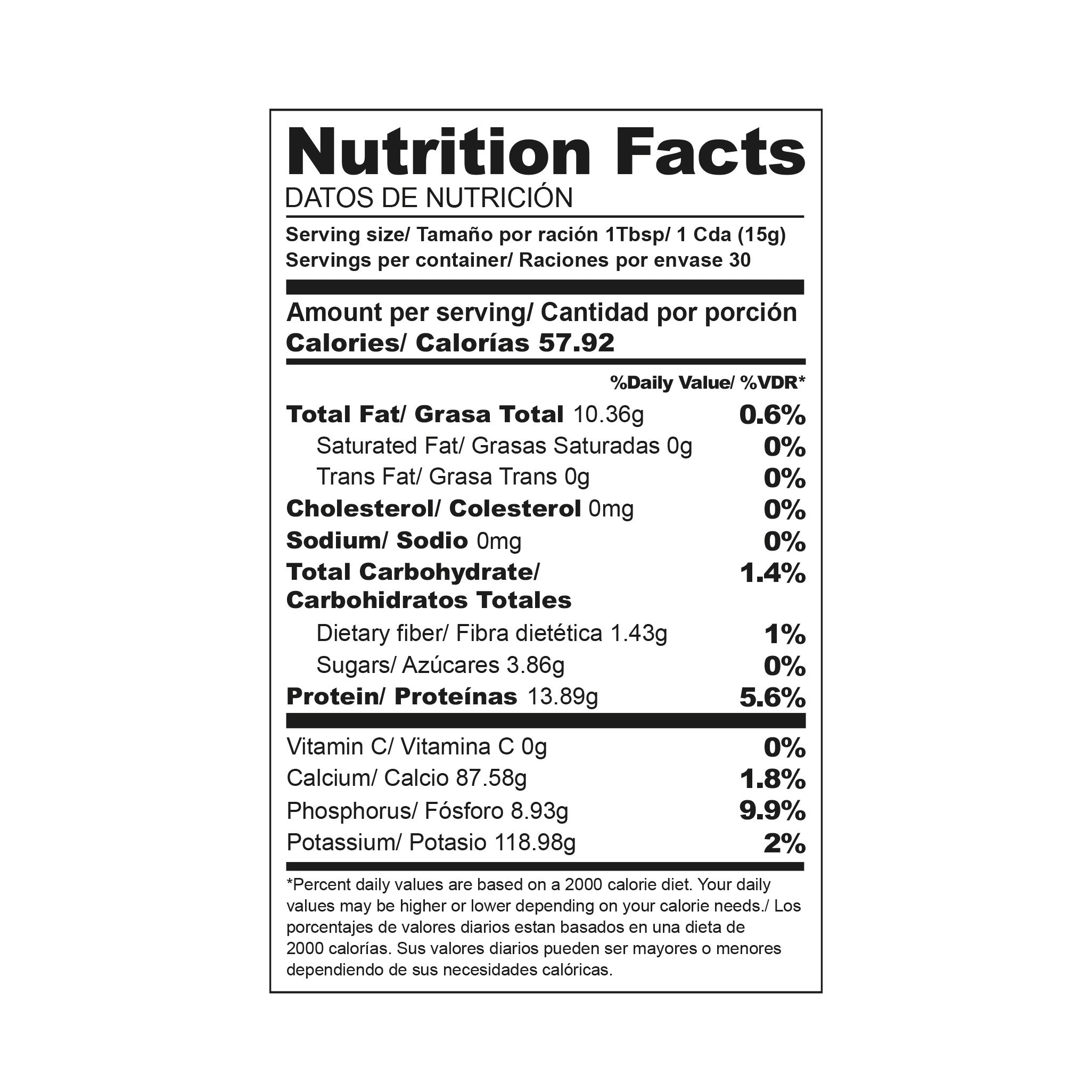 Nopal Flax Chia 454 g