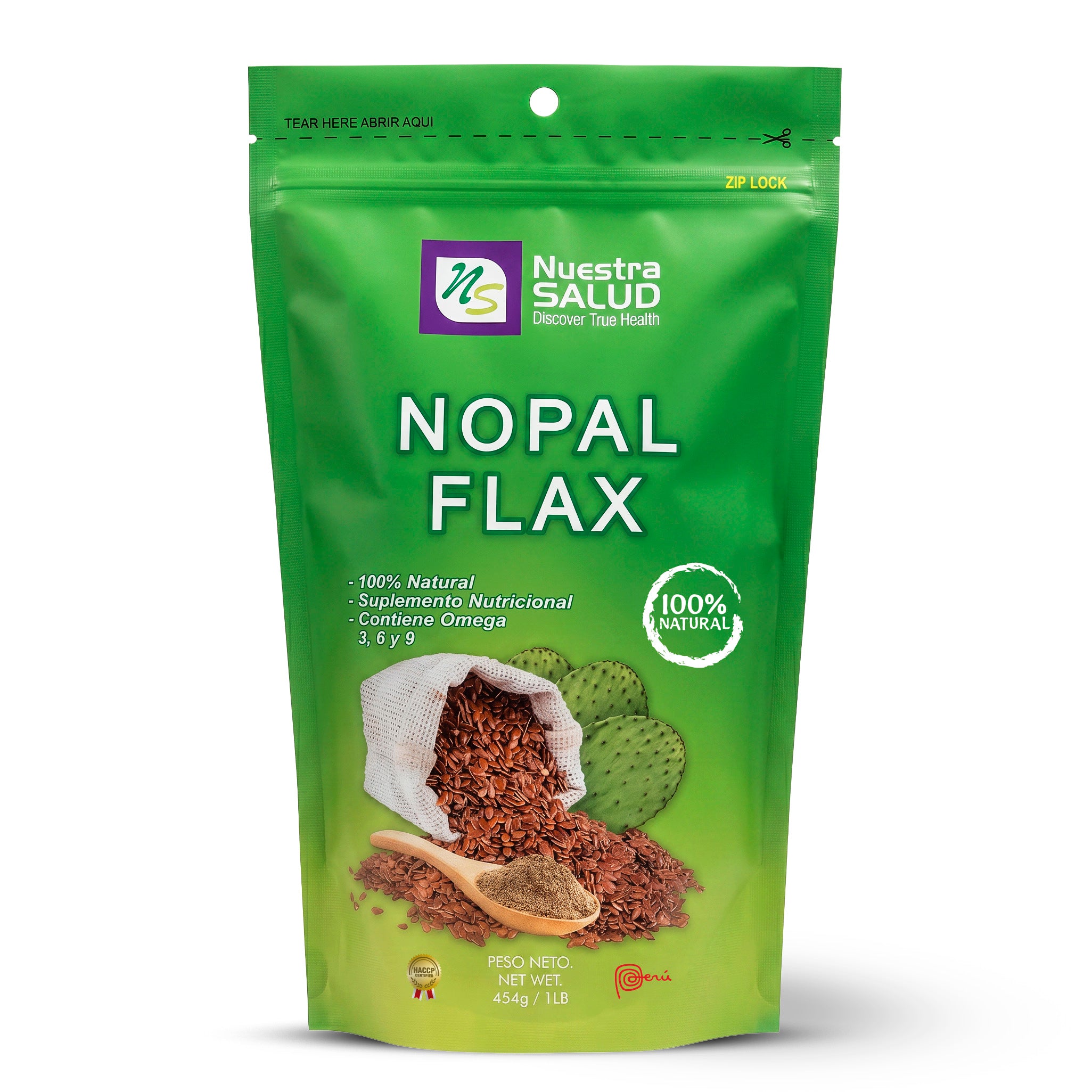 Nopal Flax Linaza Plus 454 g