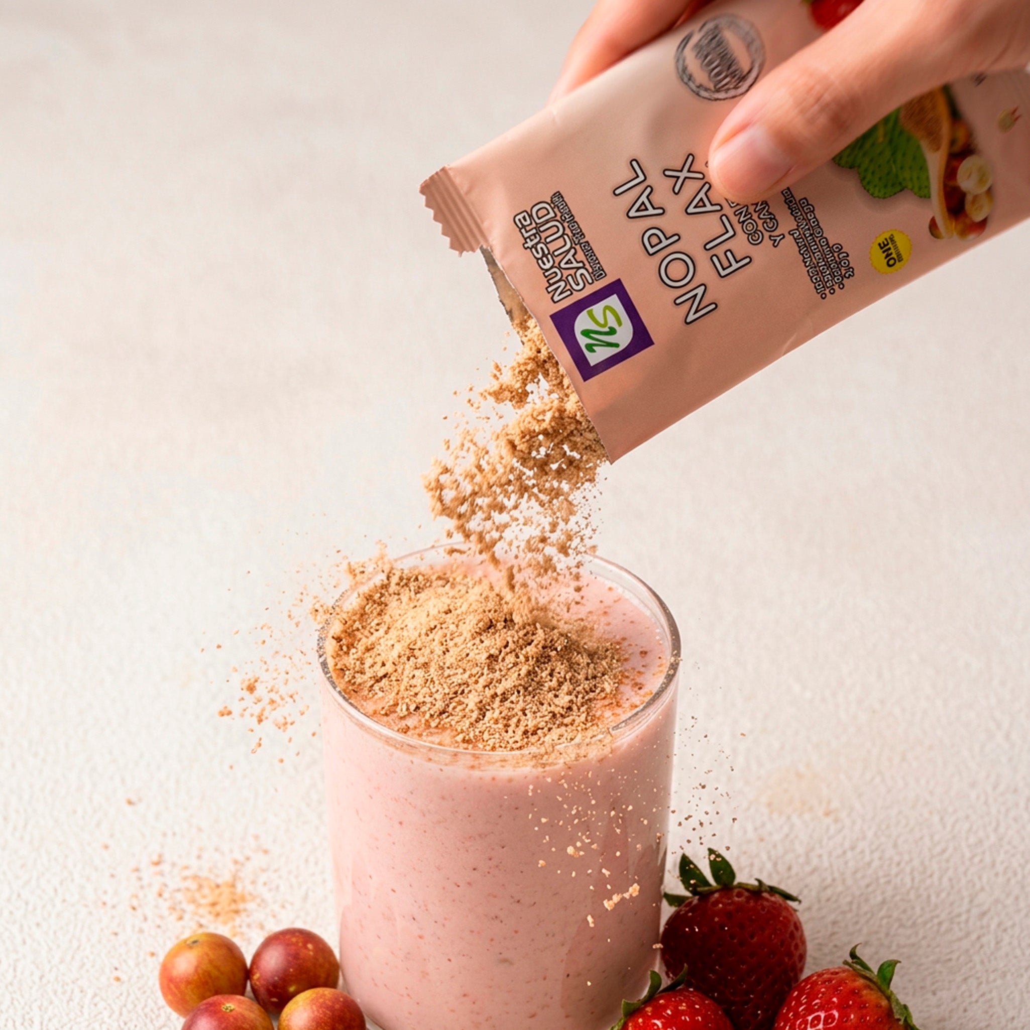 Nopalito Fresa y Camu Camu 10 g