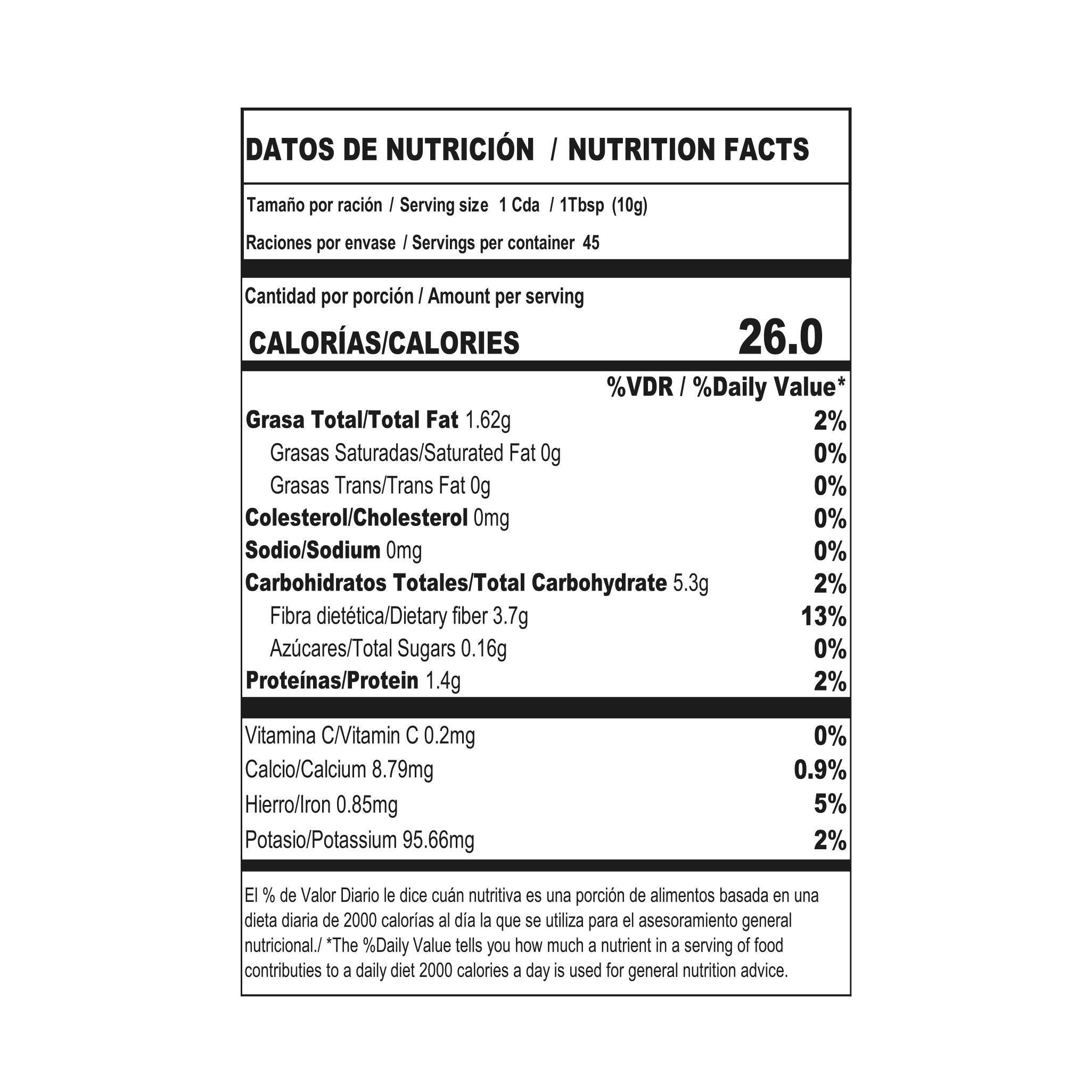 Nopal Flax Piña 354 g