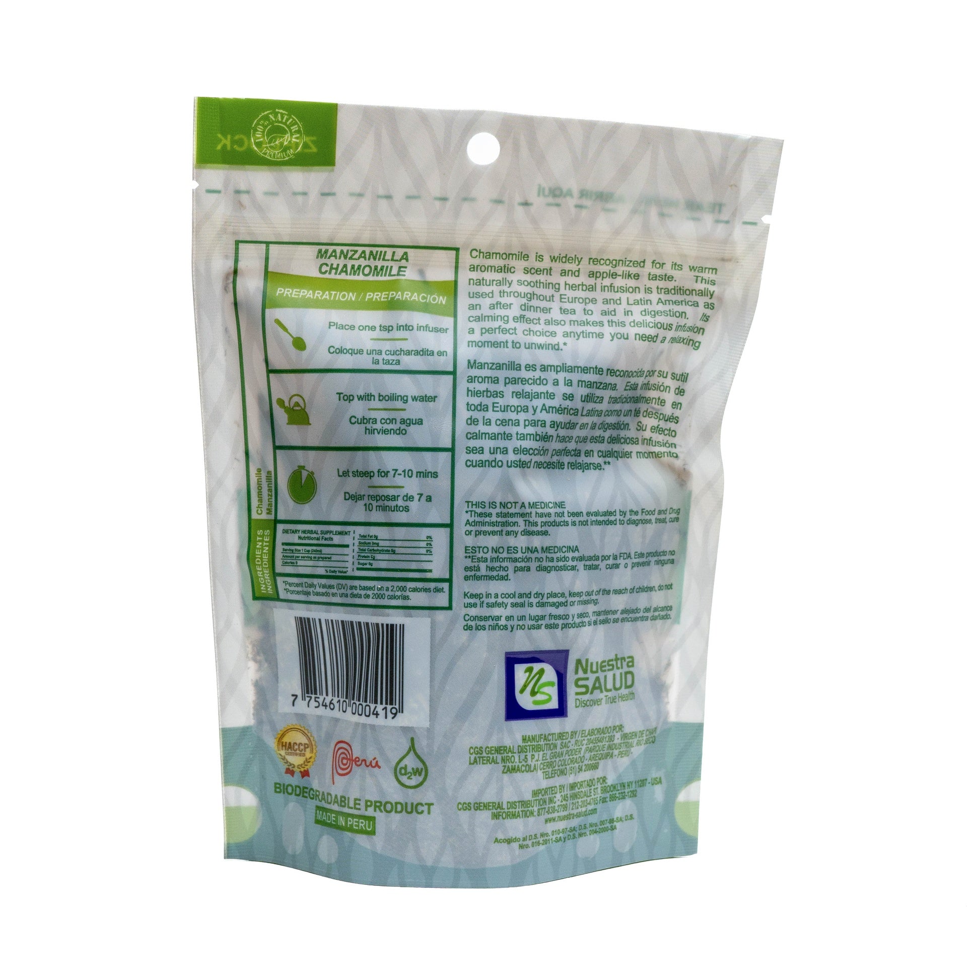 Manzanilla 40 g