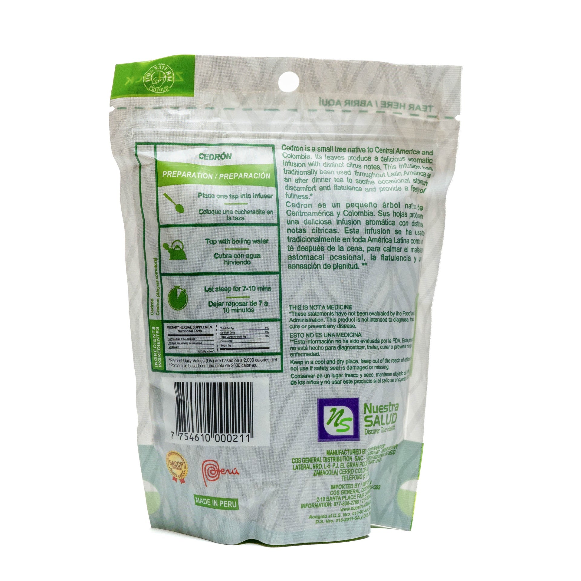 Cedrón 30 g