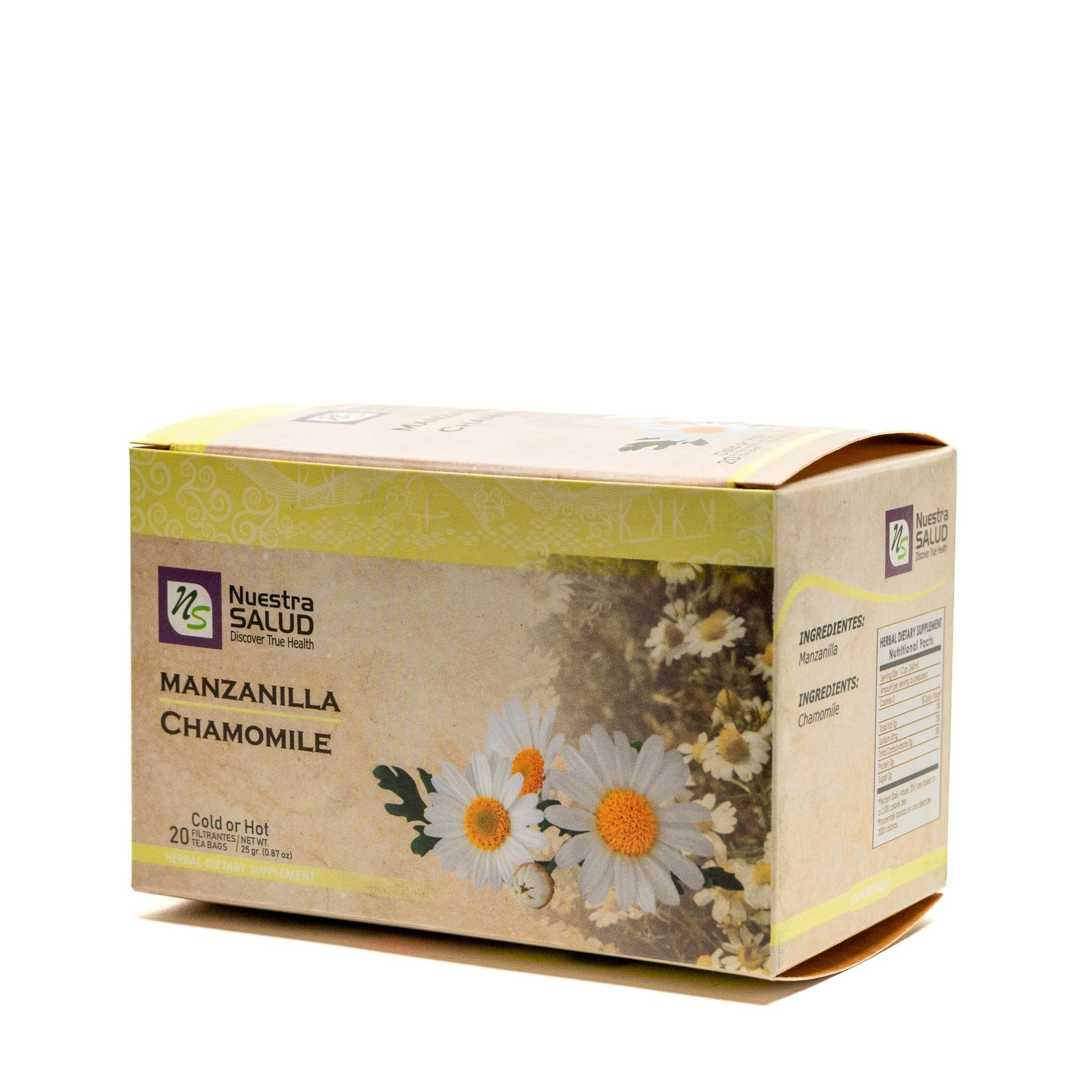 Manzanilla Filtrante 25 g