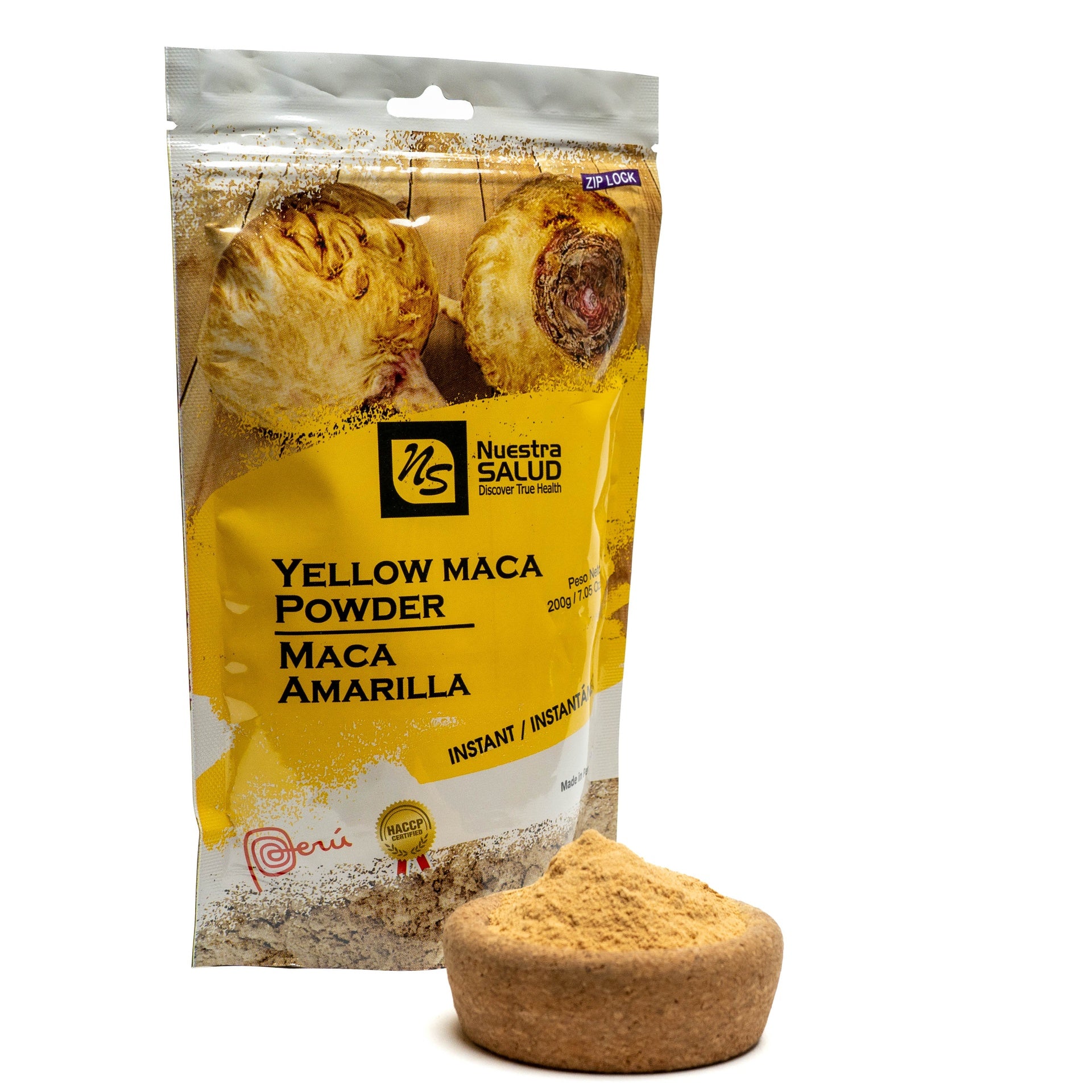 Maca Amarilla Gelatinizada 200 g