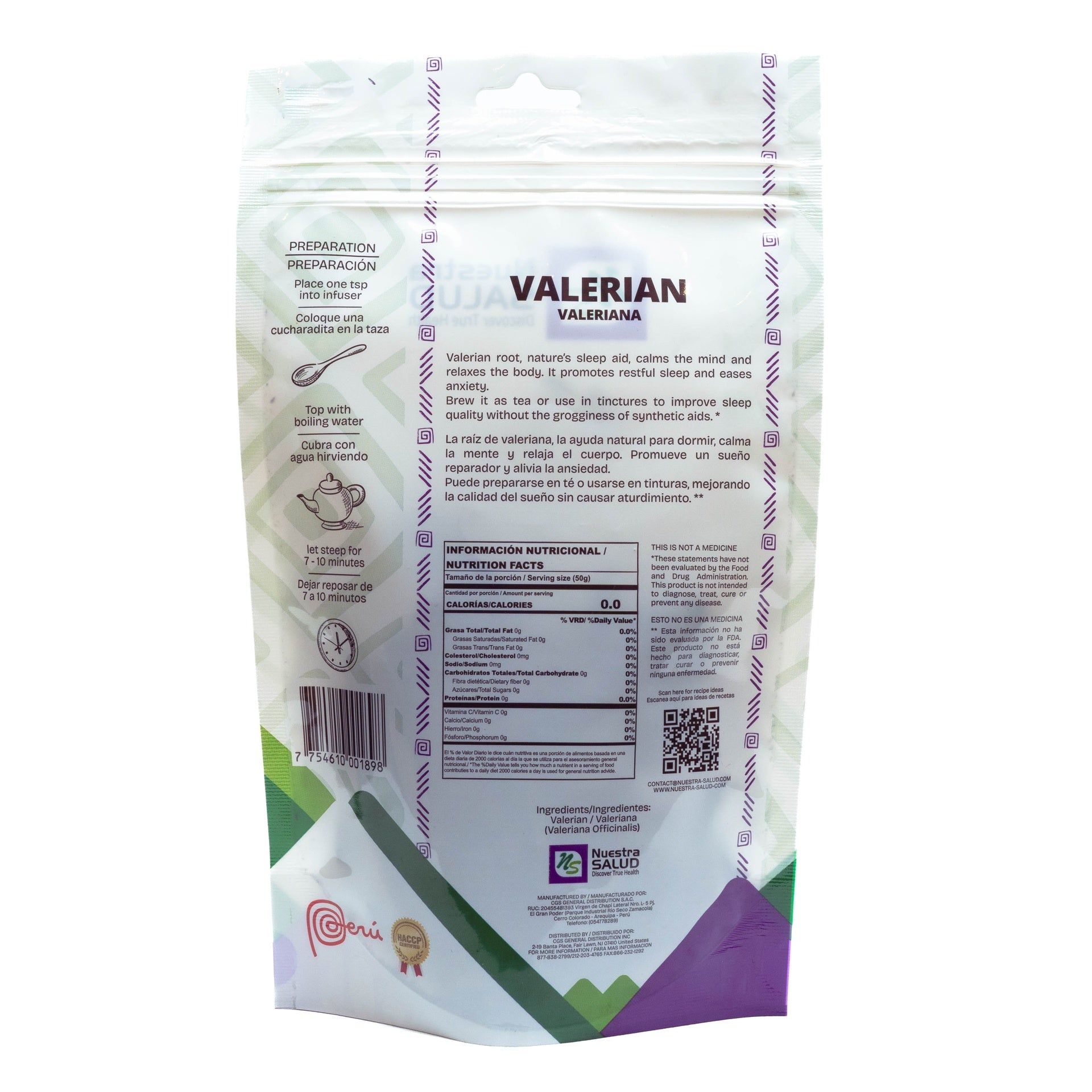 Valeriana 50 g