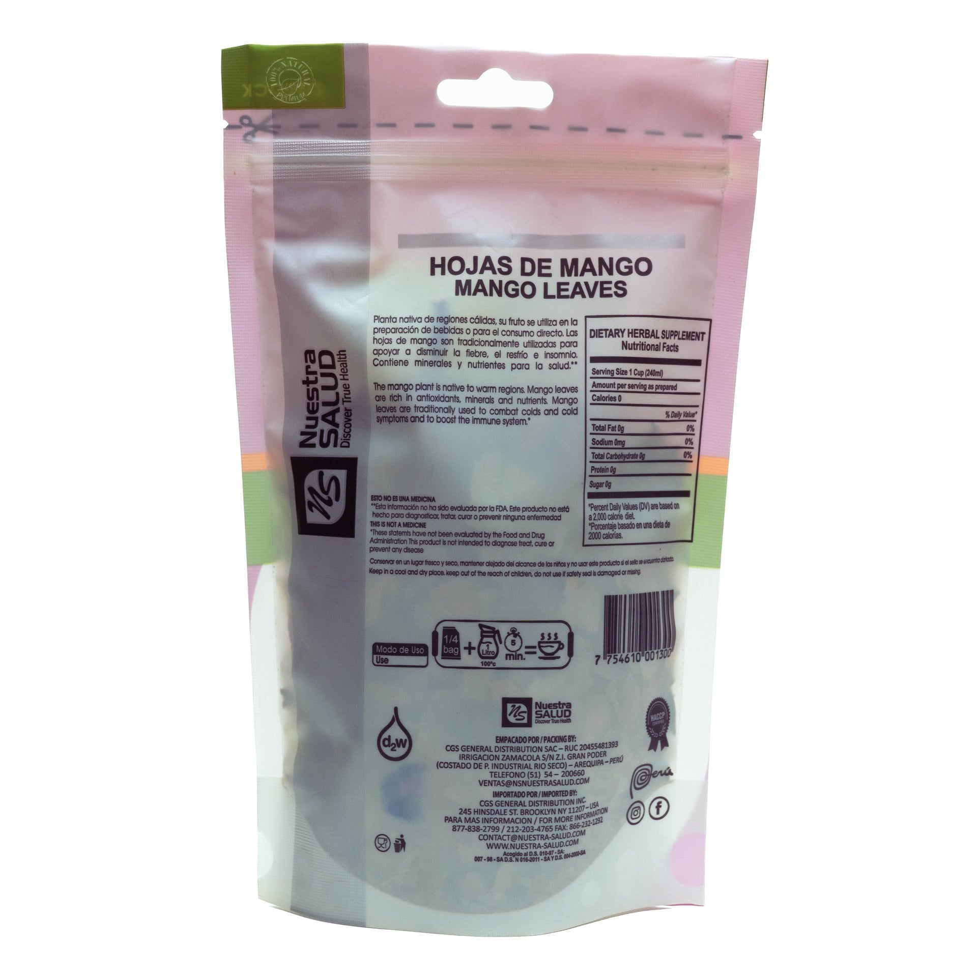 Hojas de Mango 35 g