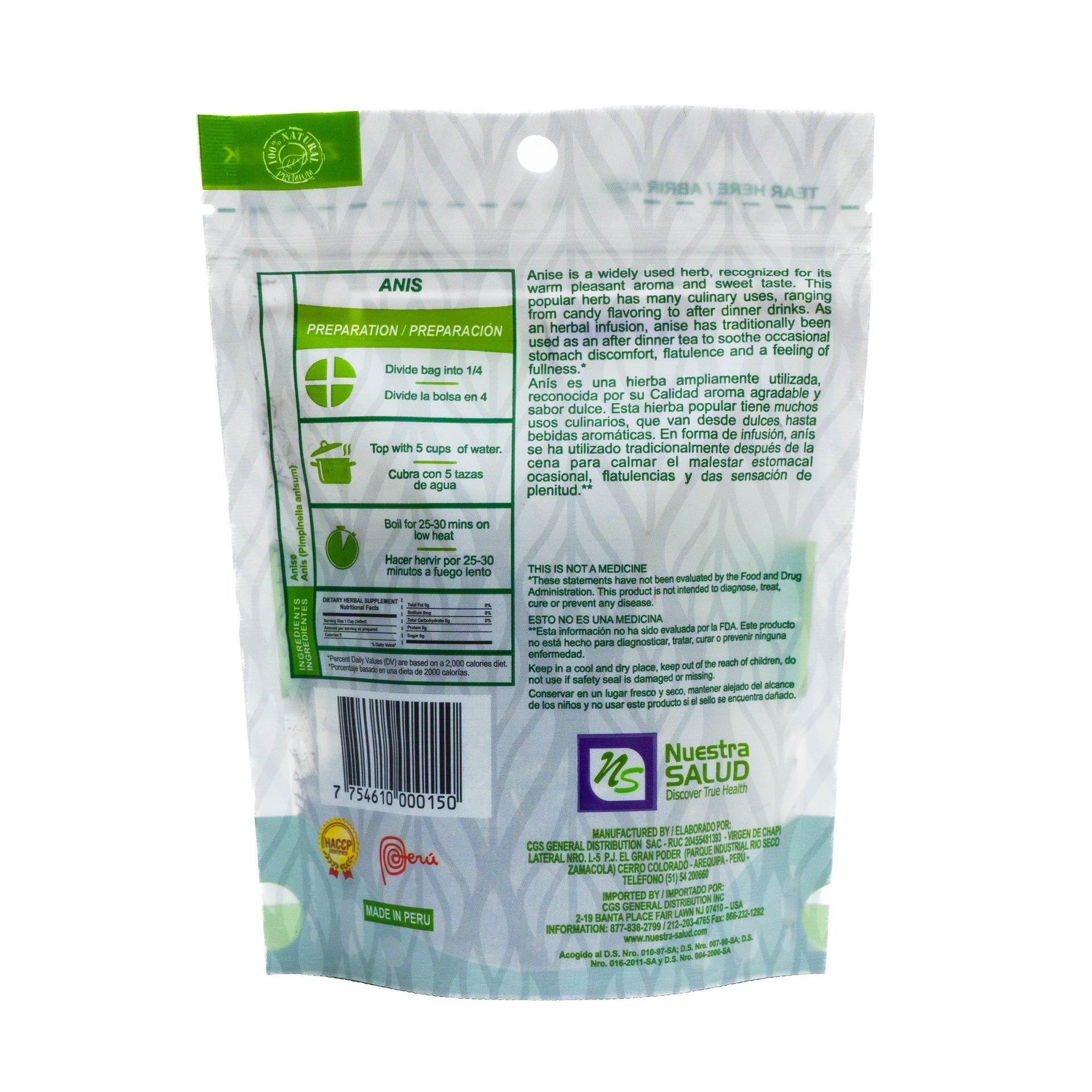 Anís 30 g