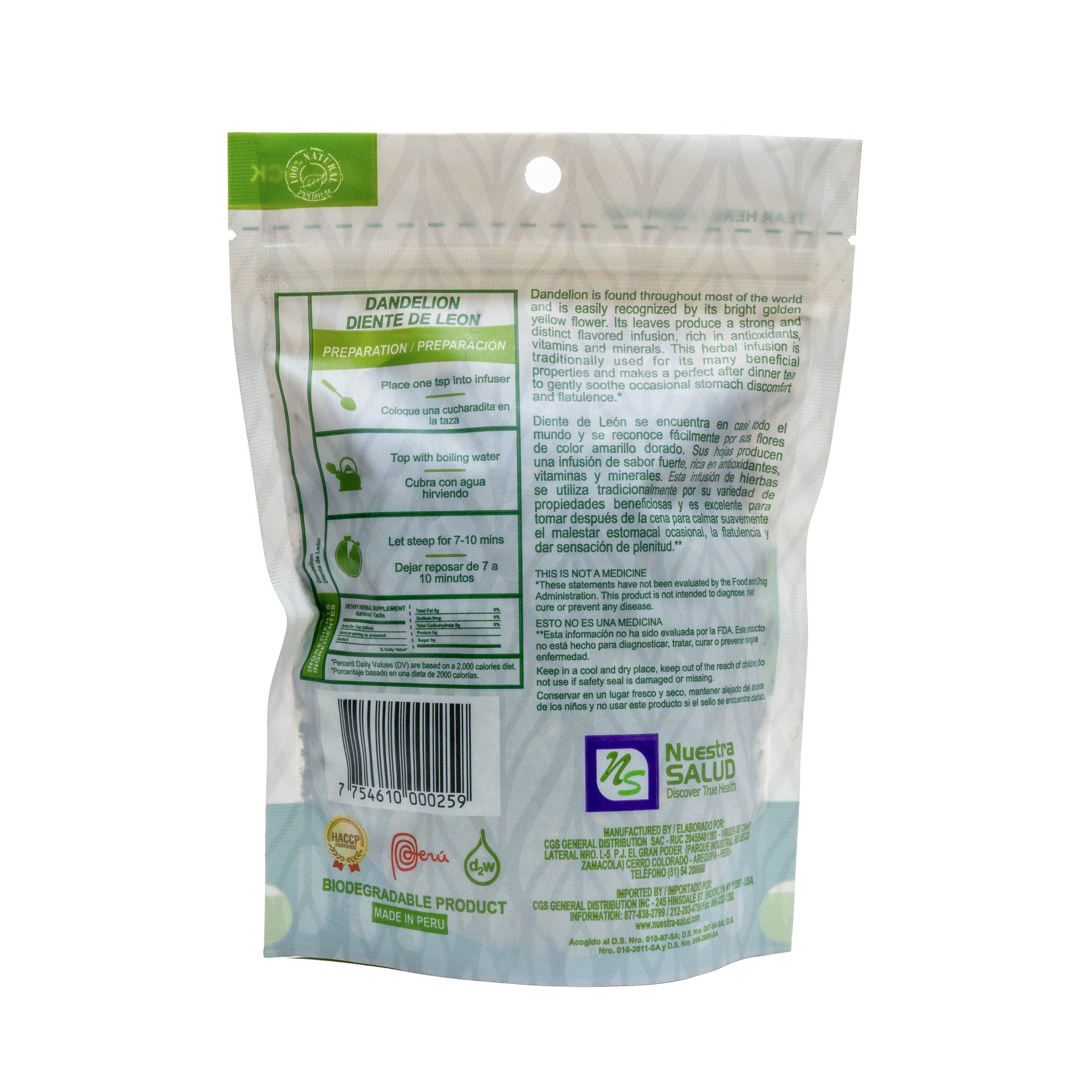 Diente de León 30 g