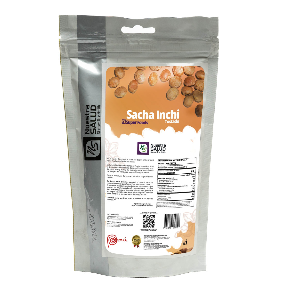 Sacha Inchi Tostado 200g