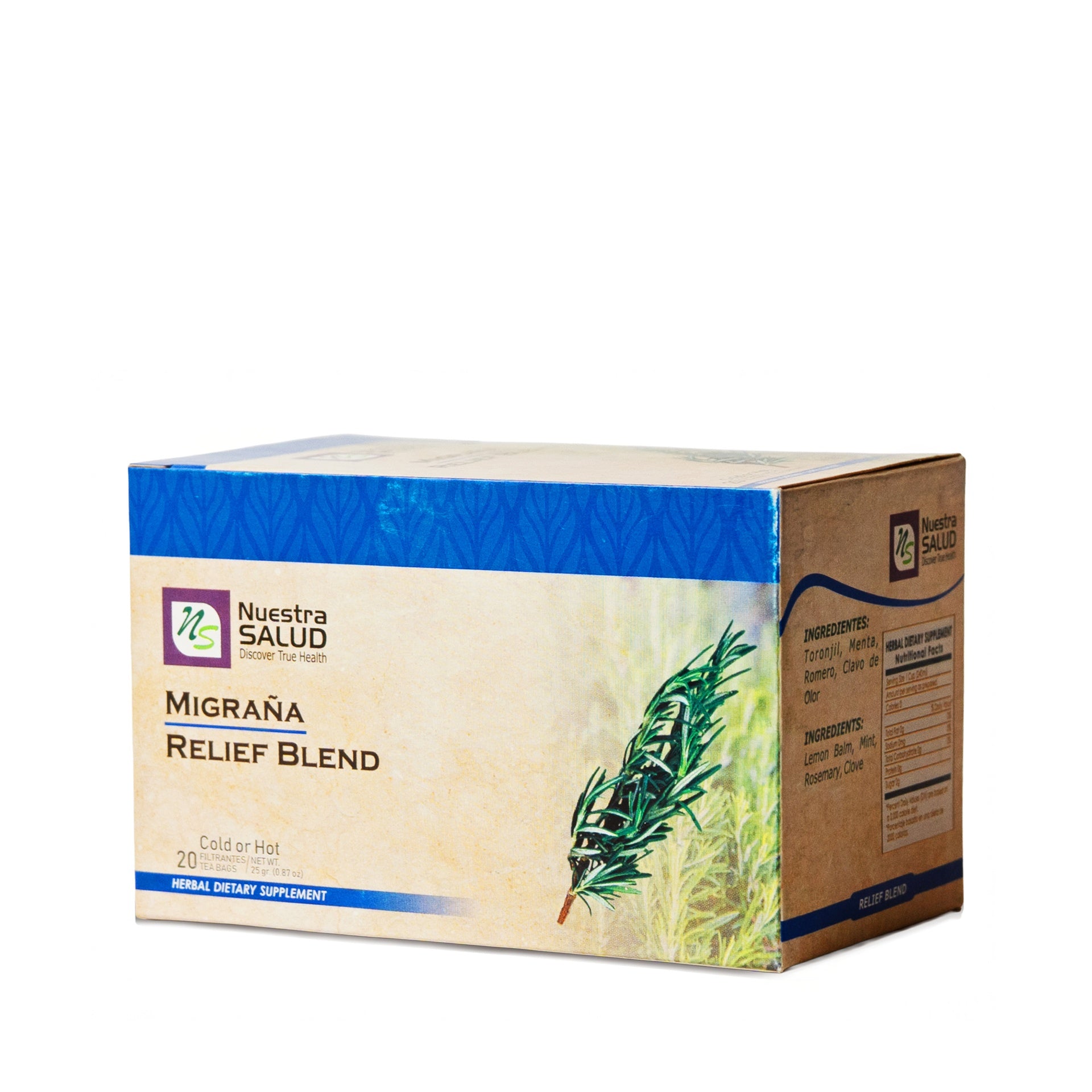 Migraña Té Filtrante 25 g