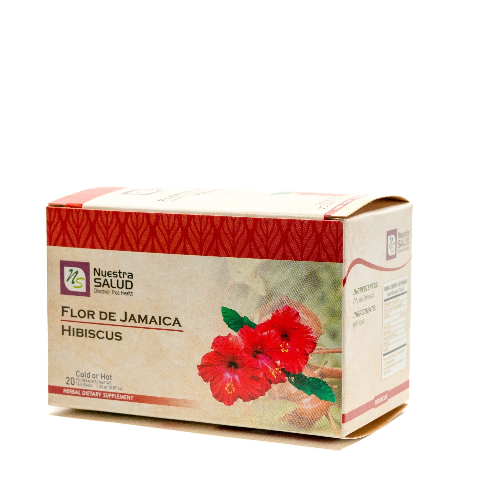 Flor de Jamaica Filtrante 25 g