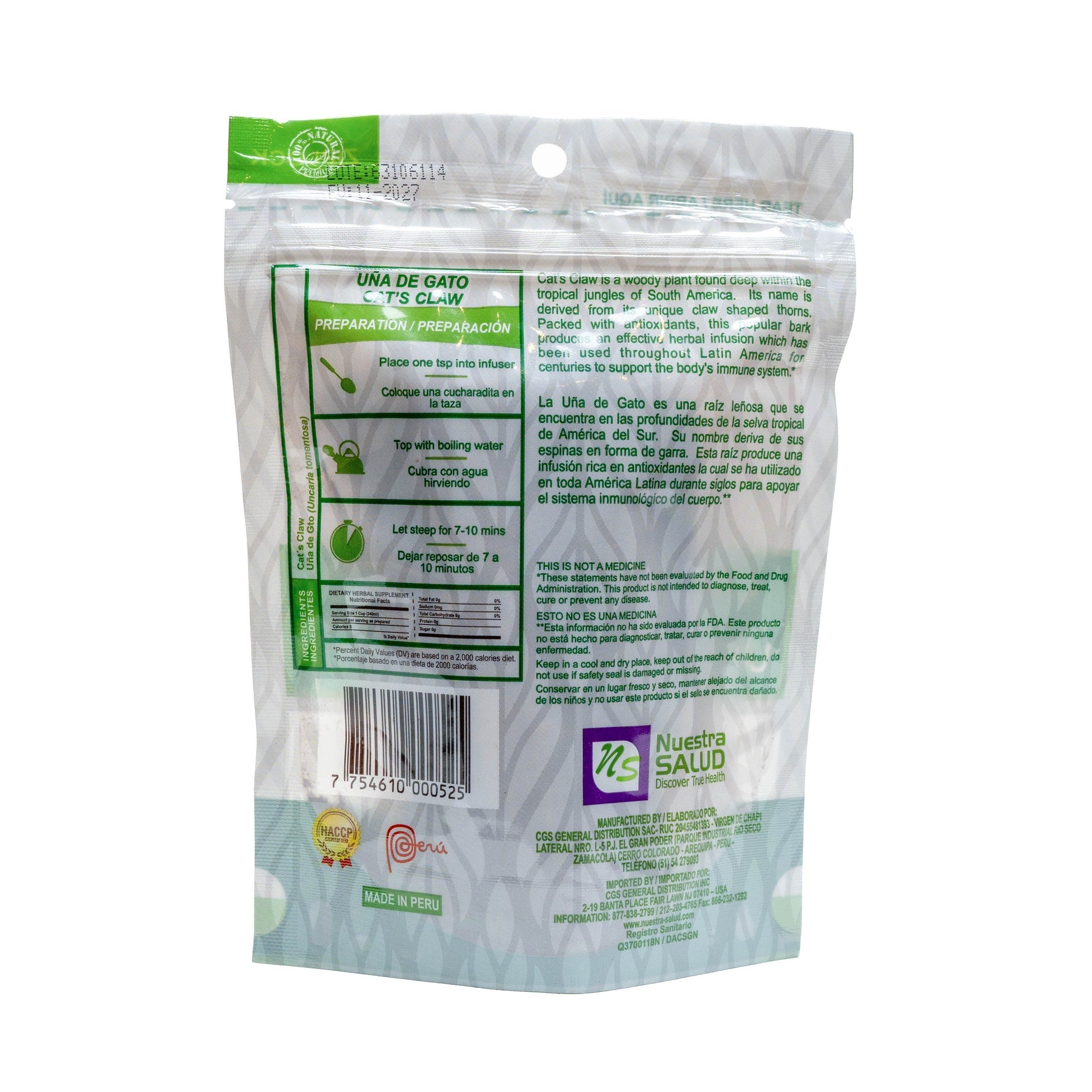 Uña de Gato 80 g