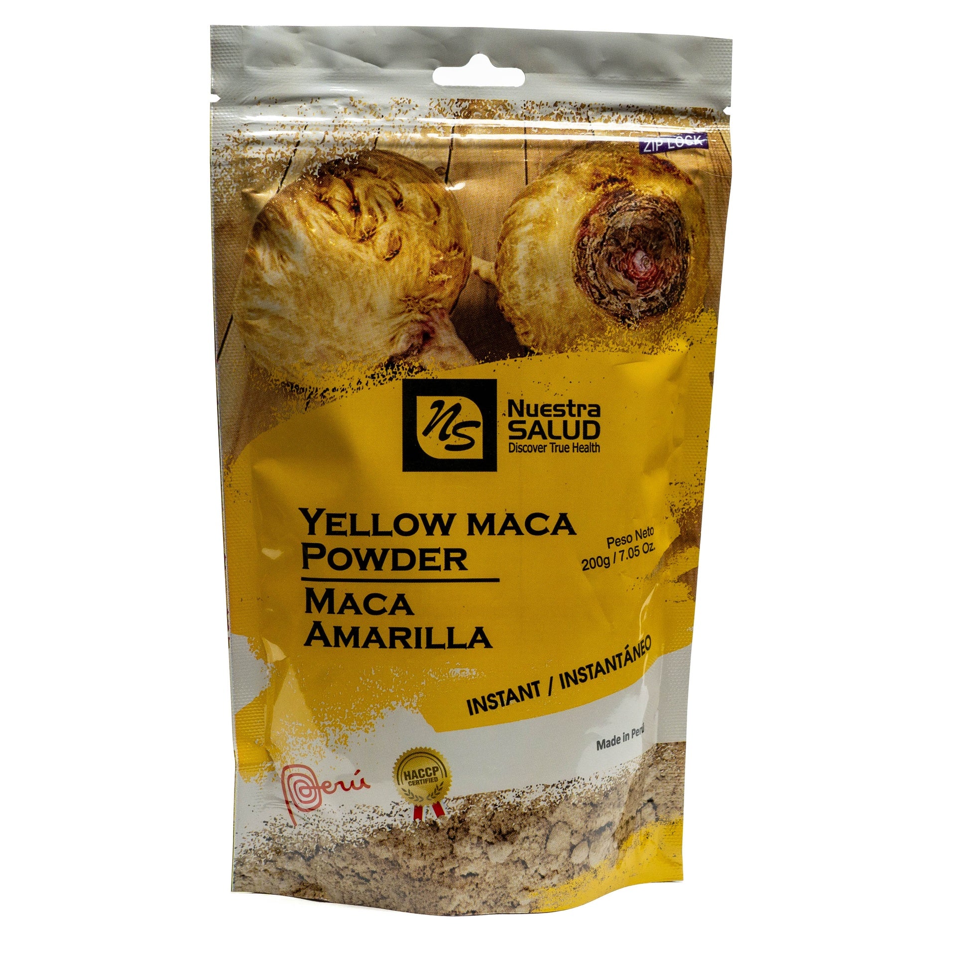 Maca Amarilla Gelatinizada 200 g