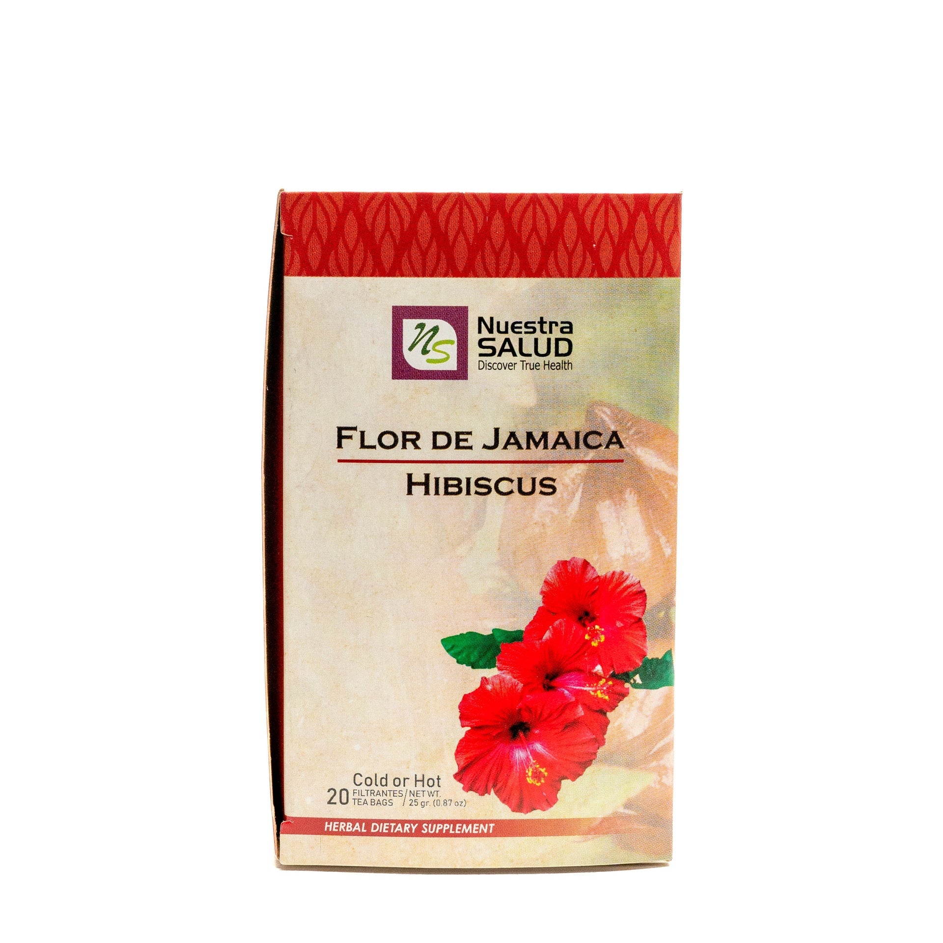 Flor de Jamaica Filtrante 25 g