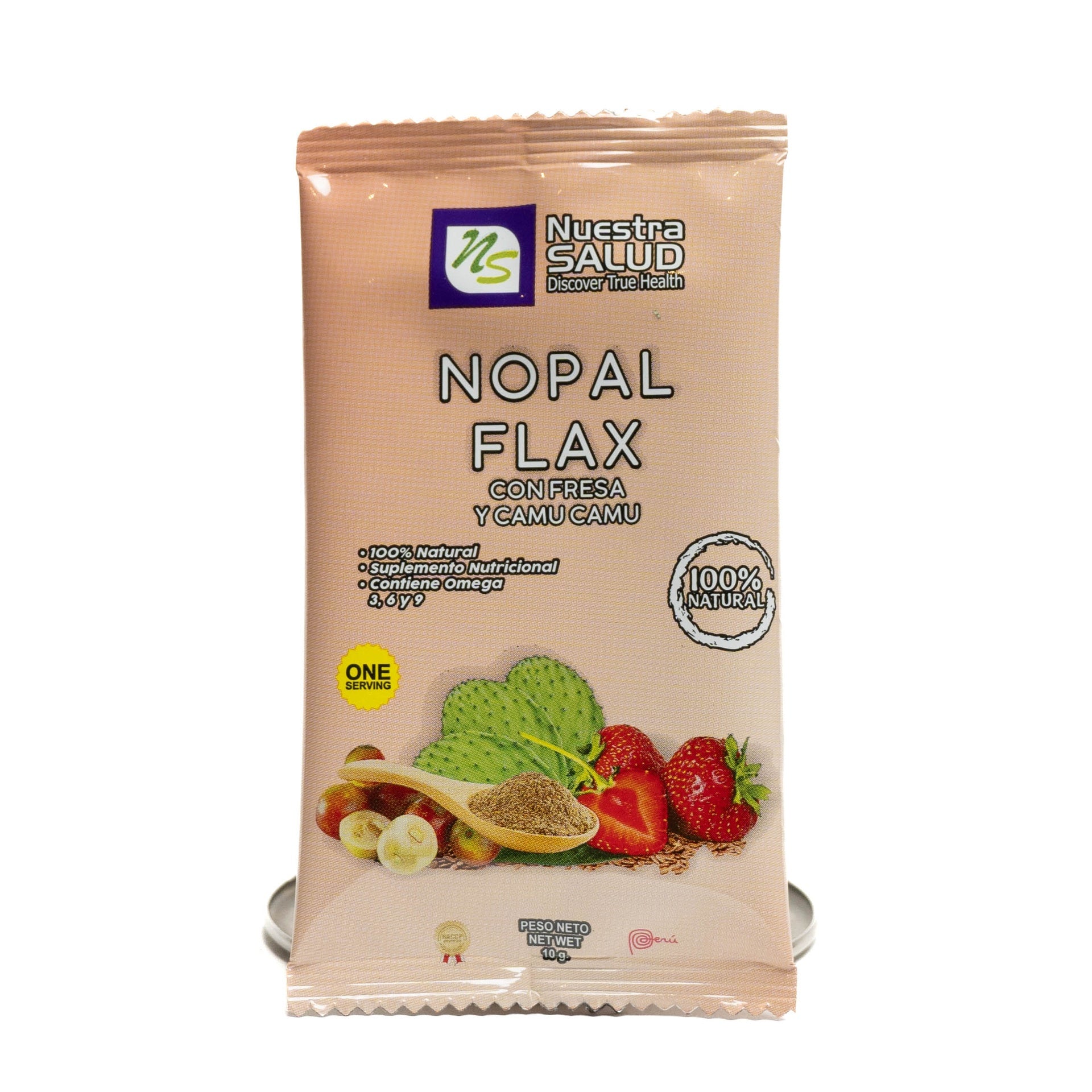 Nopalito Fresa y Camu Camu 10 g