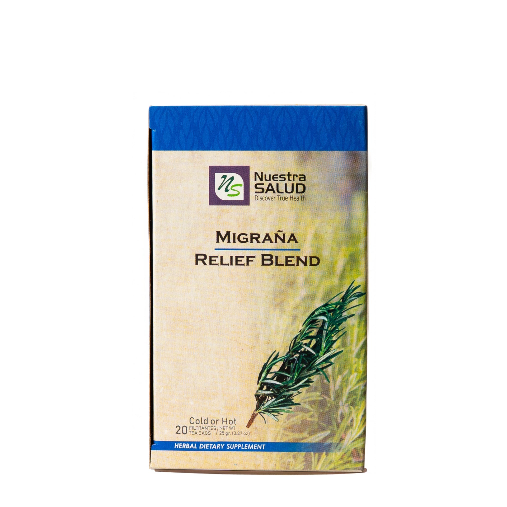 Migraña Té Filtrante 25 g